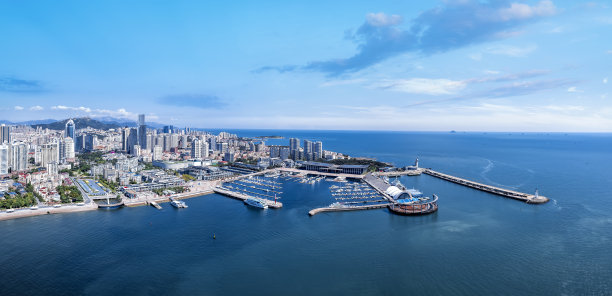 航拍中国现代城市建筑景观图片下载