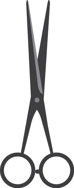 剪刀的标志图片下载