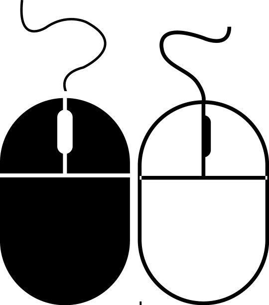 电脑鼠标Logo图片下载