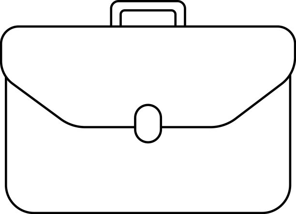 公文包的标志图片下载