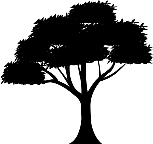 黑树标志图片下载