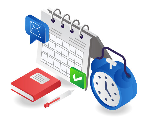 商务和学校活动日历图片下载