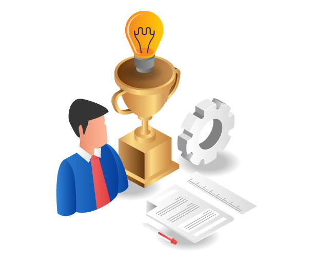 奖励成绩优异学生的奖杯图片下载