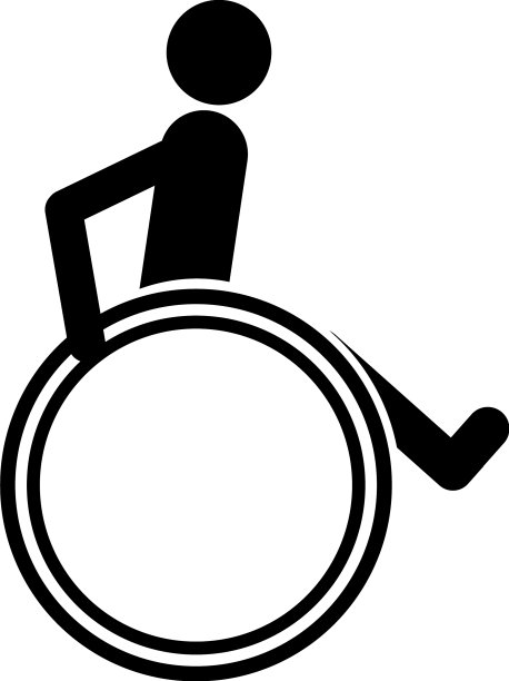 轮椅标志图片下载