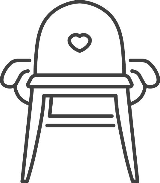 供儿童使用的育儿椅产品图片下载