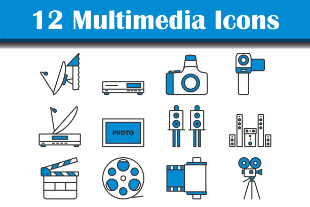 多媒体图标设置图片下载