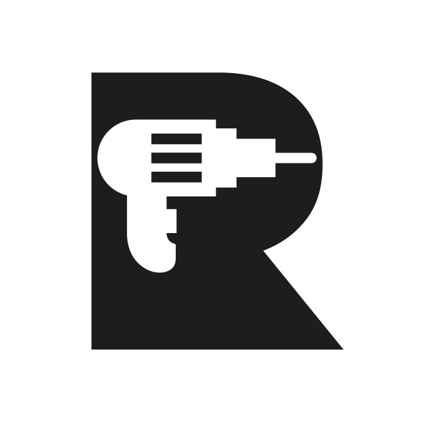 字母制造施工标志设计图片下载