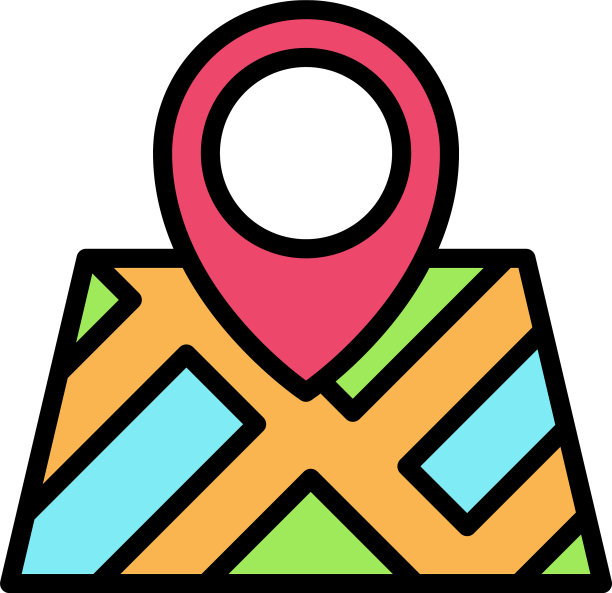 地图图钉图标，位置地图和导航图片下载