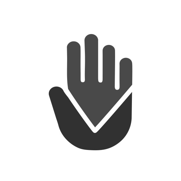 手手掌图标图片下载