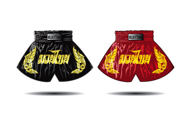 两条泰式平角短裤图片下载