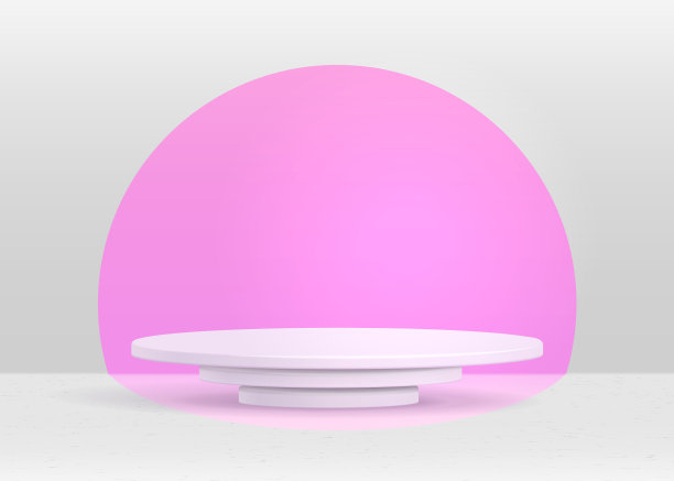 用于产品展示的圆柱底座平台图片下载