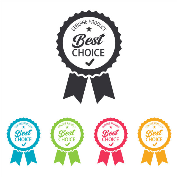 优质黑色徽章平面设计复古设计矢量插画图片下载