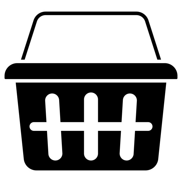 篮子图标设计模板矢量插图图片下载