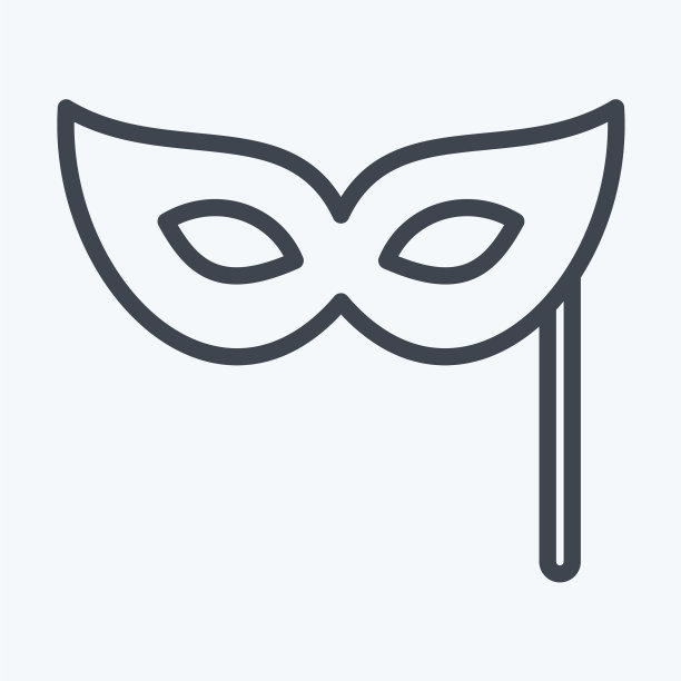 图标假面舞会适合教育符号图片下载