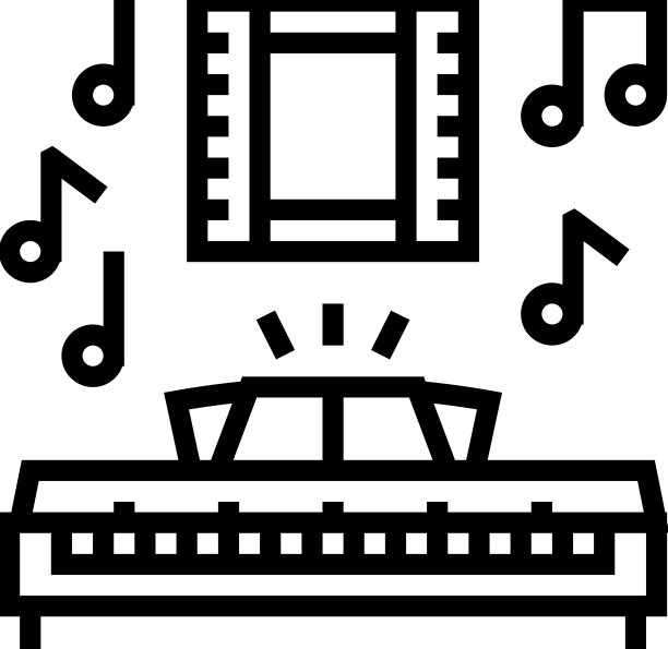 电影作曲家视频生产线图标图片下载