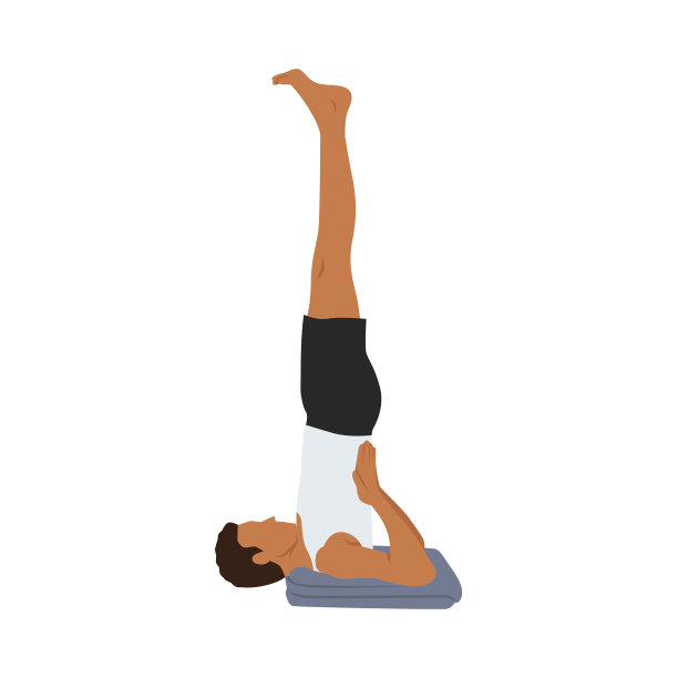 男人做肩倒立的意大利香肠式图片下载