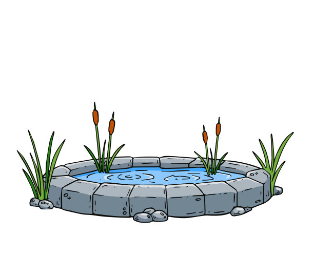 石塘是城市的地标和装饰图片下载