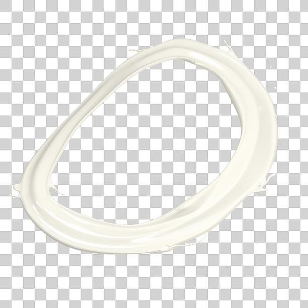 圆圈形状的牛奶图片下载