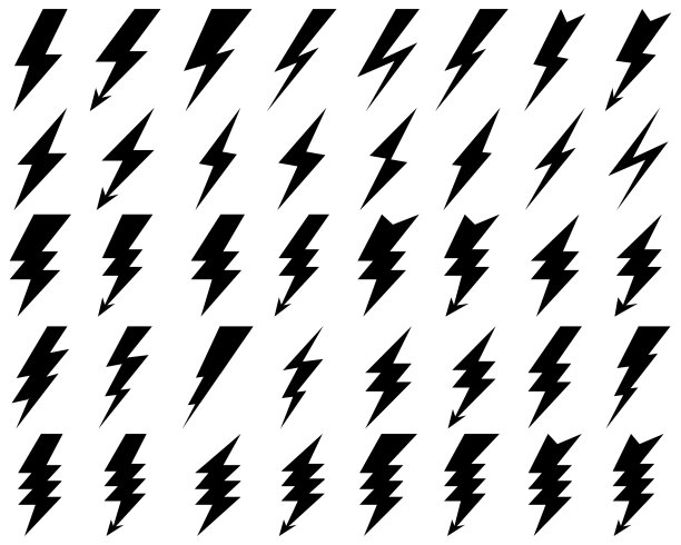 打雷的图标图片下载