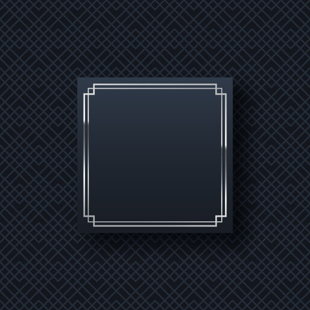 银色框架极简模板与文本空间图片下载