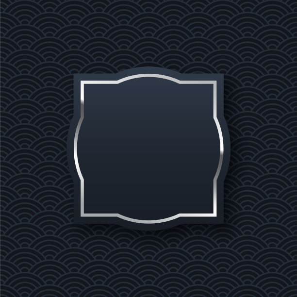 银色框架极简模板与文本空间图片下载