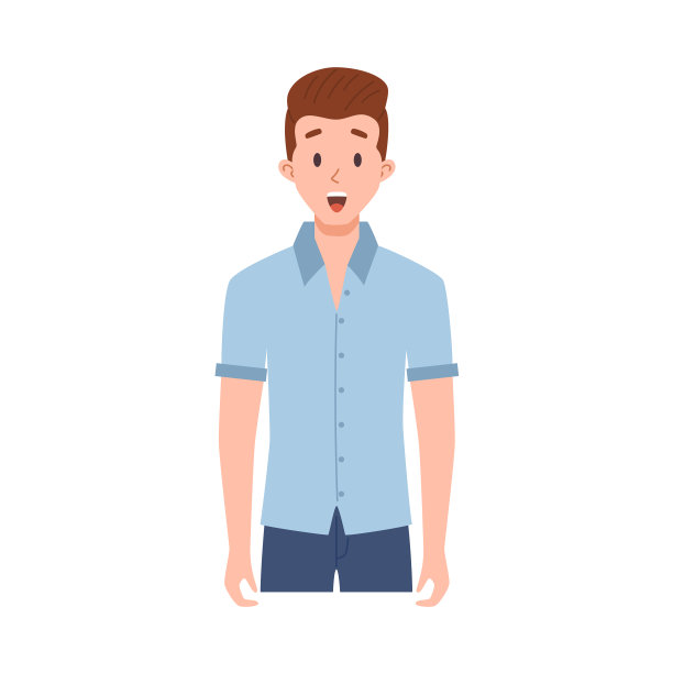 男人满脸惊讶，表情平淡图片下载