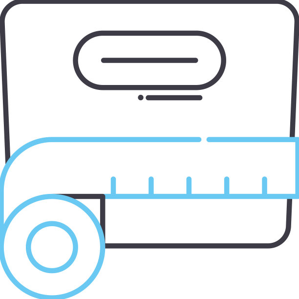 Bmi线图标轮廓符号图片下载