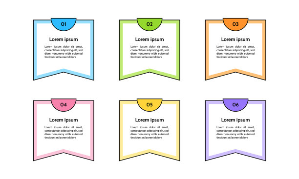 编号5选项或步骤过程索引图片下载