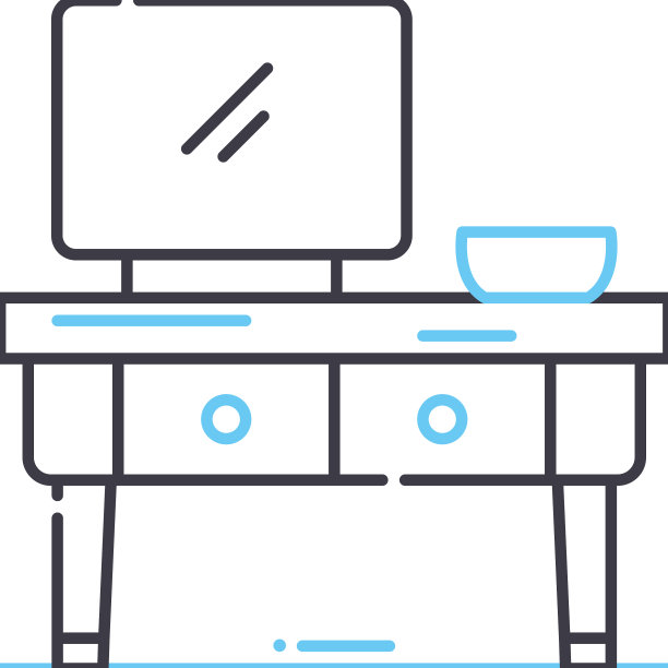 电脑桌面线图标轮廓符号图片下载