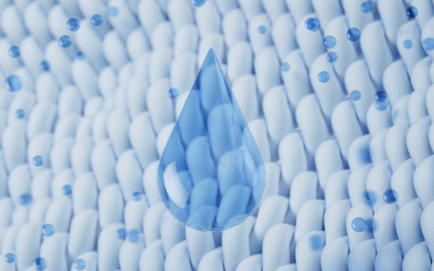 波布带清洗水泡，3d渲染。图片下载