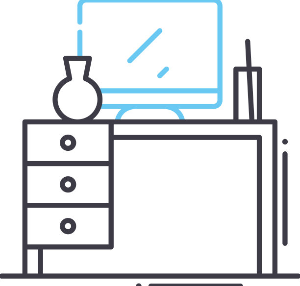 桌面线图标轮廓符号图片下载