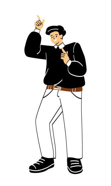 自信的人的概念图片下载