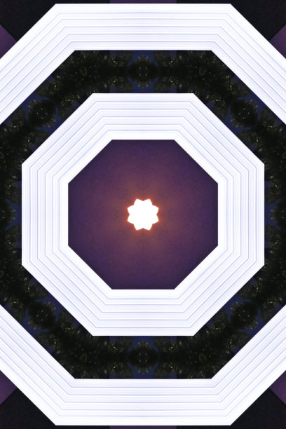 万花筒的月亮图片下载