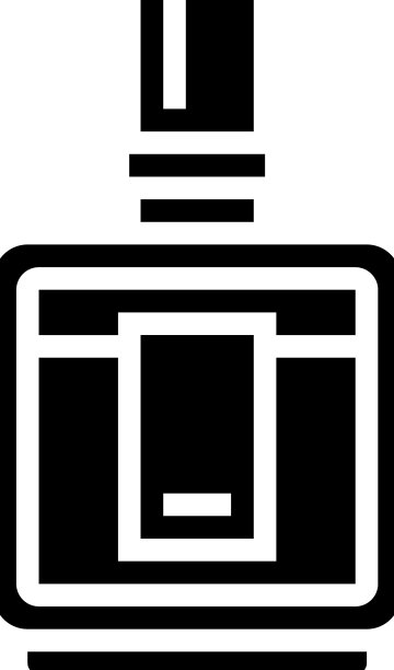 科隆香水瓶香水标志字形图标图片下载
