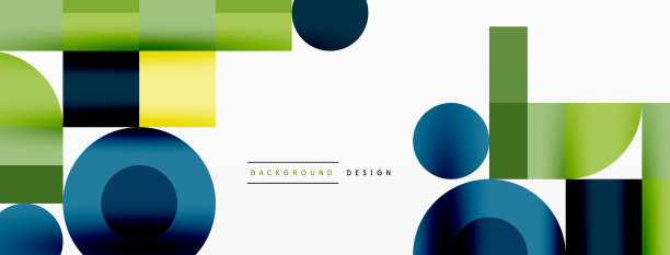 美丽的抽象背景圆三角形图片下载