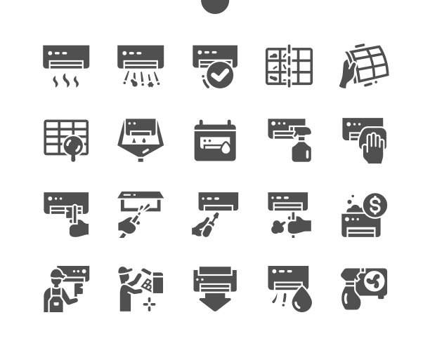 空调清洗前后图片下载