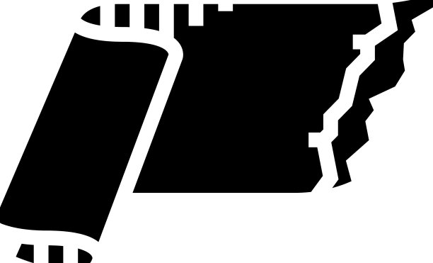 纸丝带横幅设计雕文图标图片下载