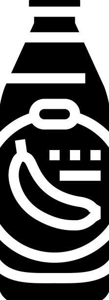 香蕉汁字形图标图片下载