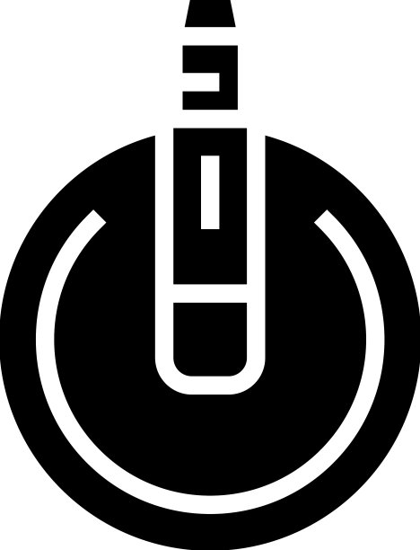 麦克风标志图标图片下载