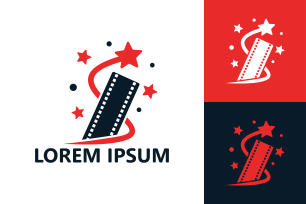 星片标志模板矢量设计图片下载