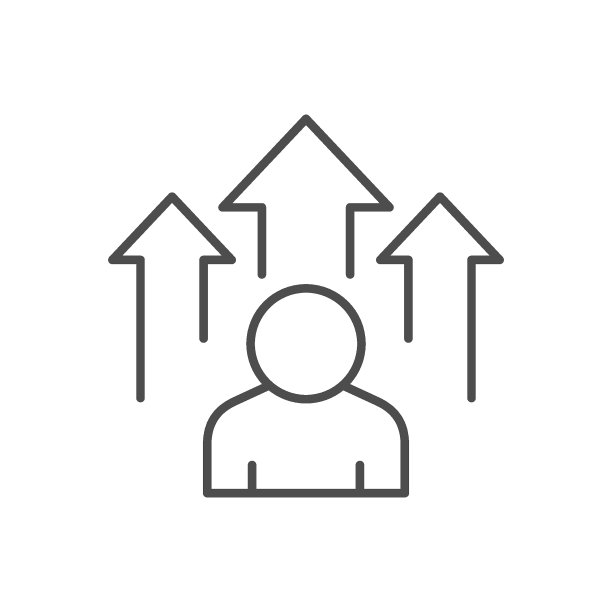 人类自我发展的轮廓线图标图片下载