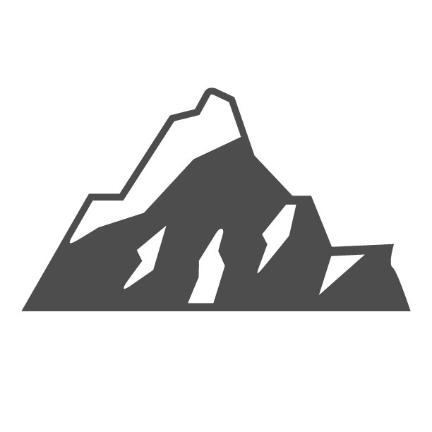 山或小山字形图标图片下载