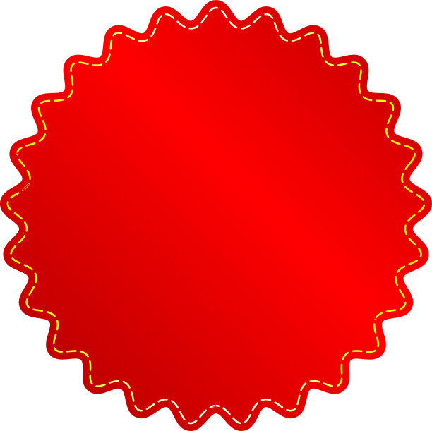 平隔离红丝带，标签和标签。图片下载