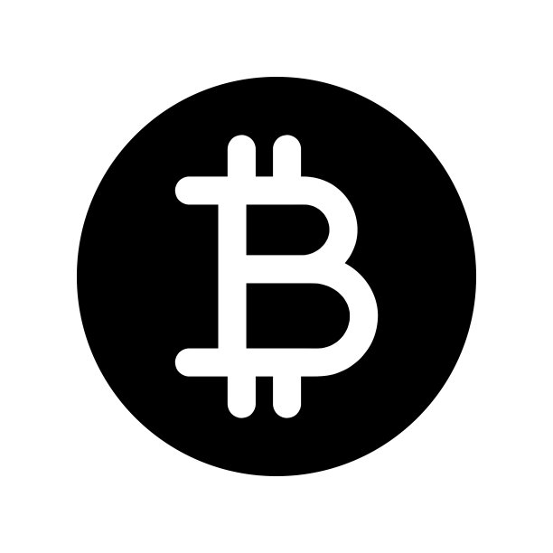 黑色比特币数字加密货币monoocrom图片下载