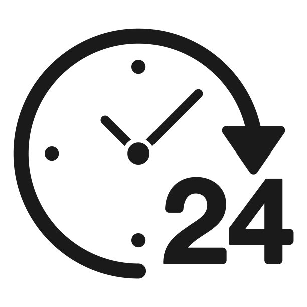 时间时钟图标24小时图片下载