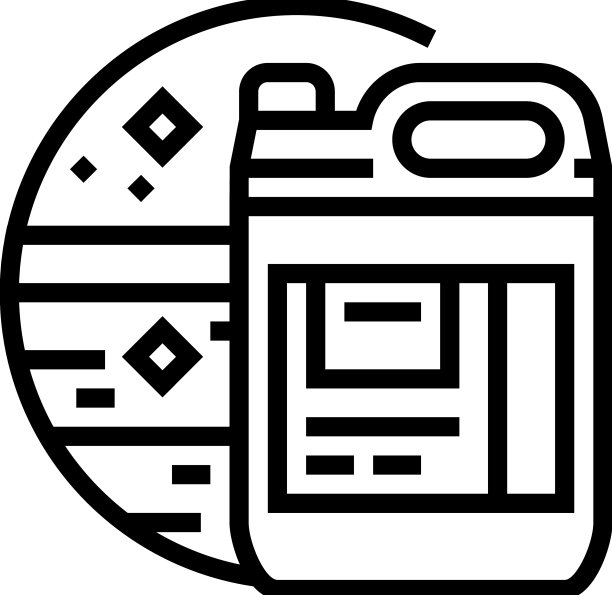 地板清洁剂线条图标图片下载