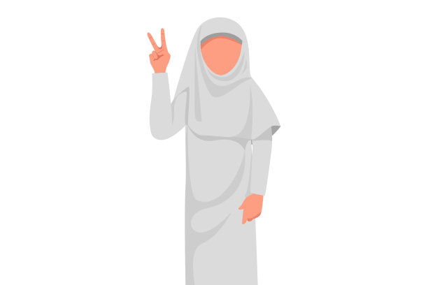 阿拉伯女商人图片下载