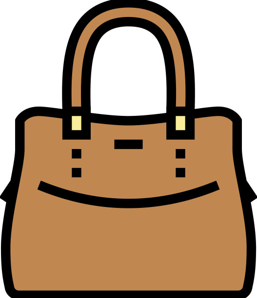 皮包女人的颜色图标图片下载