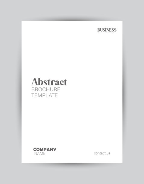 封面设计模板公司业务年度报告小册子海报公司简介目录杂志传单小册子传单传单。EPS格式图片下载