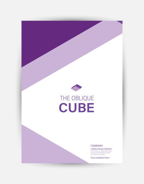 封面设计模板公司业务年度报告小册子海报公司简介目录杂志传单小册子传单传单。EPS格式图片下载